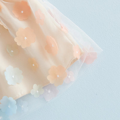 BIG SIS Tulle Flower Skirt Outfit