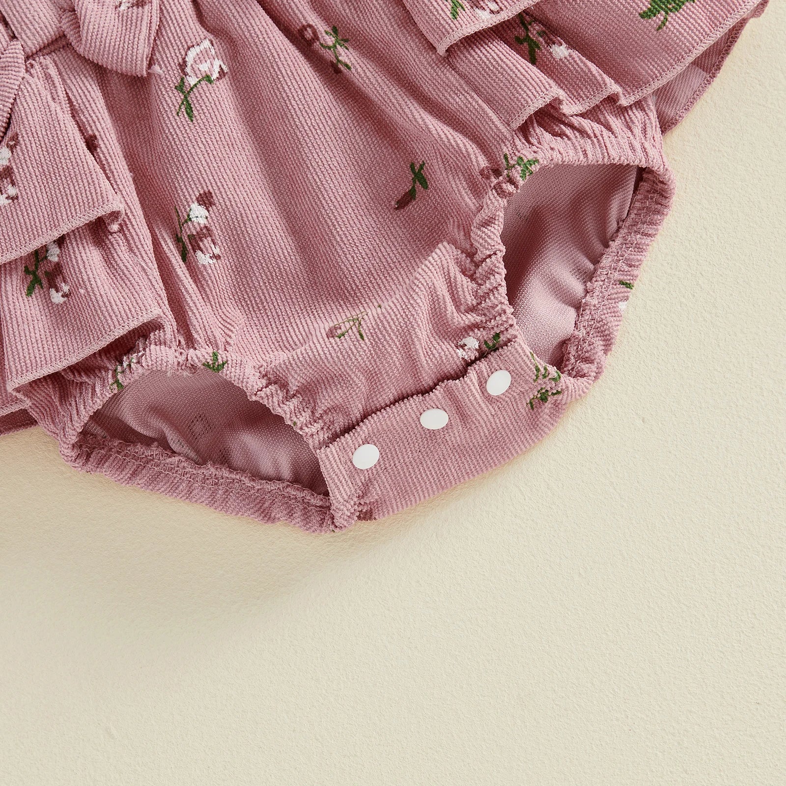 PAULA Floral Layered Skirt Romper