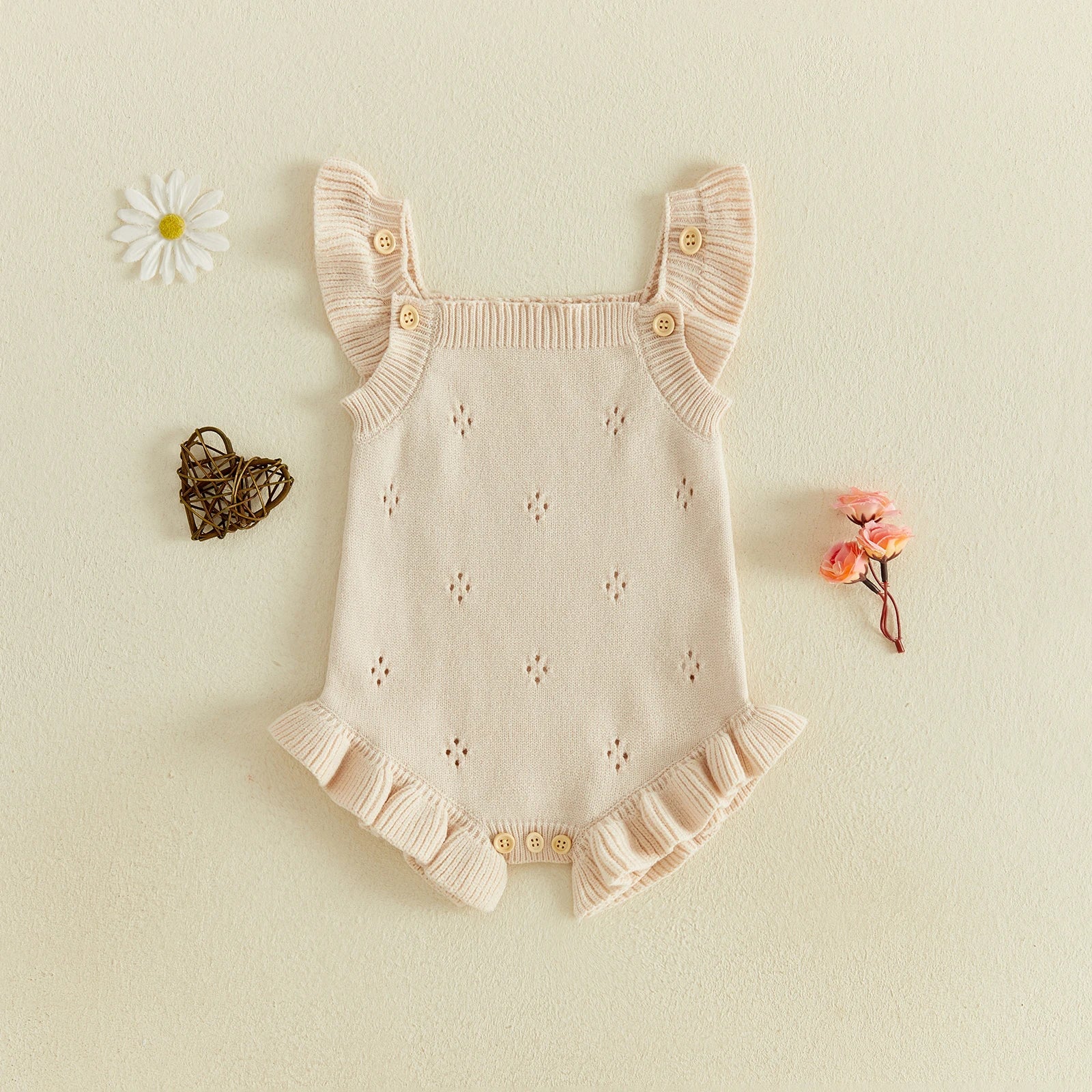 MOLLY Knitted Romper