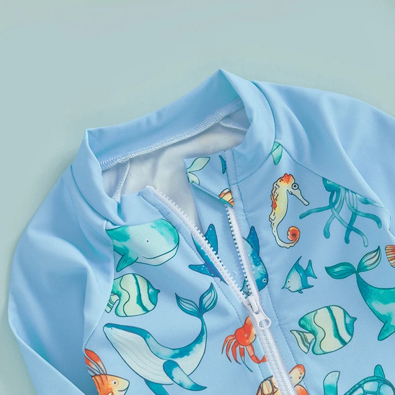 SEA BREEZE Swimsuit with Sun Hat