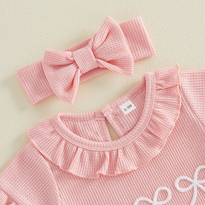BOWTIE Ruffle Jumpsuit