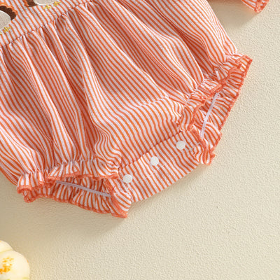 LITTLE TURKYS Collar Romper
