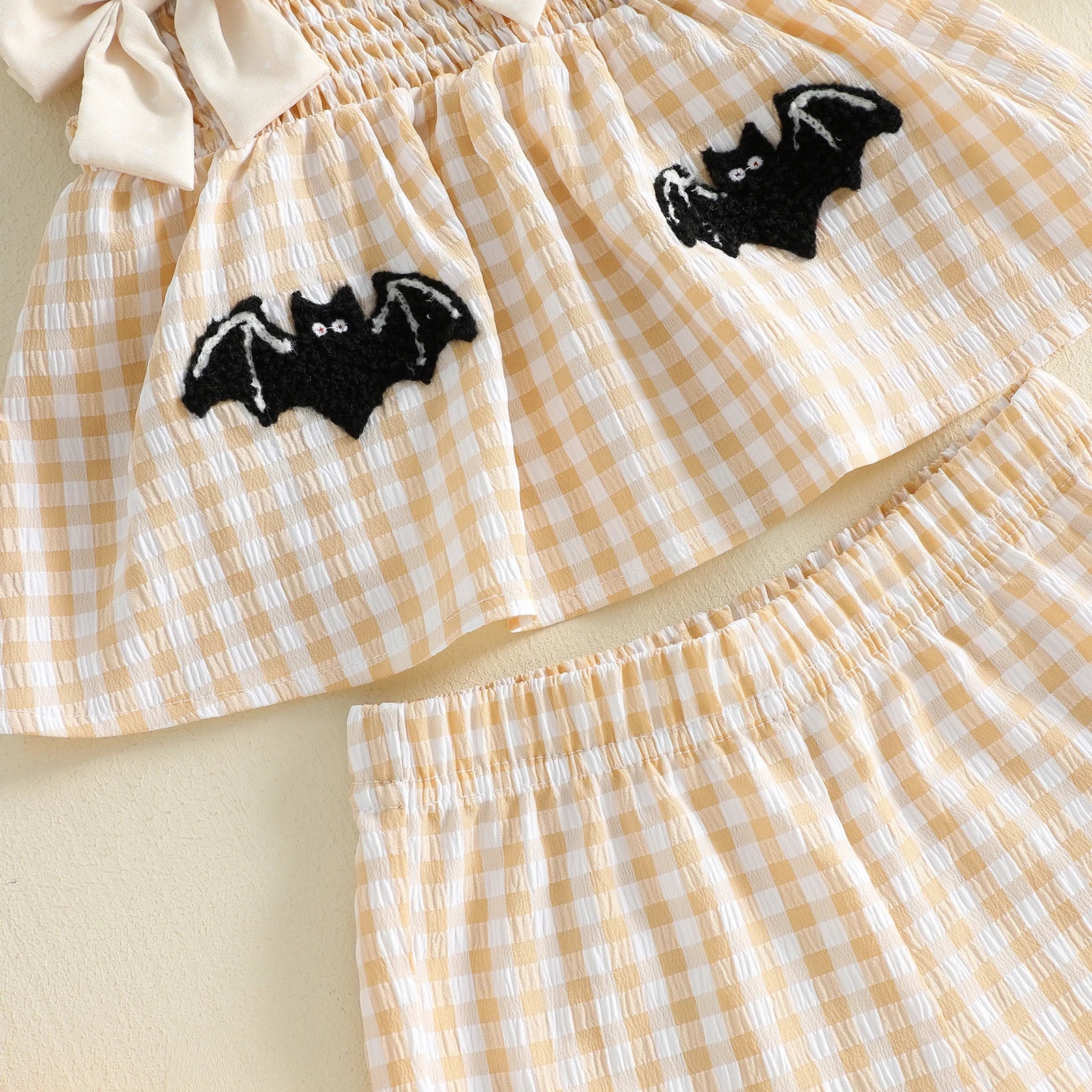 SPOOKY Checkered Bowtie Outfit