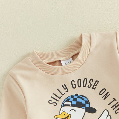 SILLY GOOSE ON THE LOOSE Sweatshirt