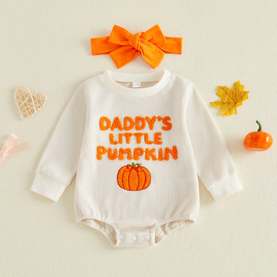 MAMA'S/DADDY'S LITTLE PUMPKIN Long-Sleeve Onesie