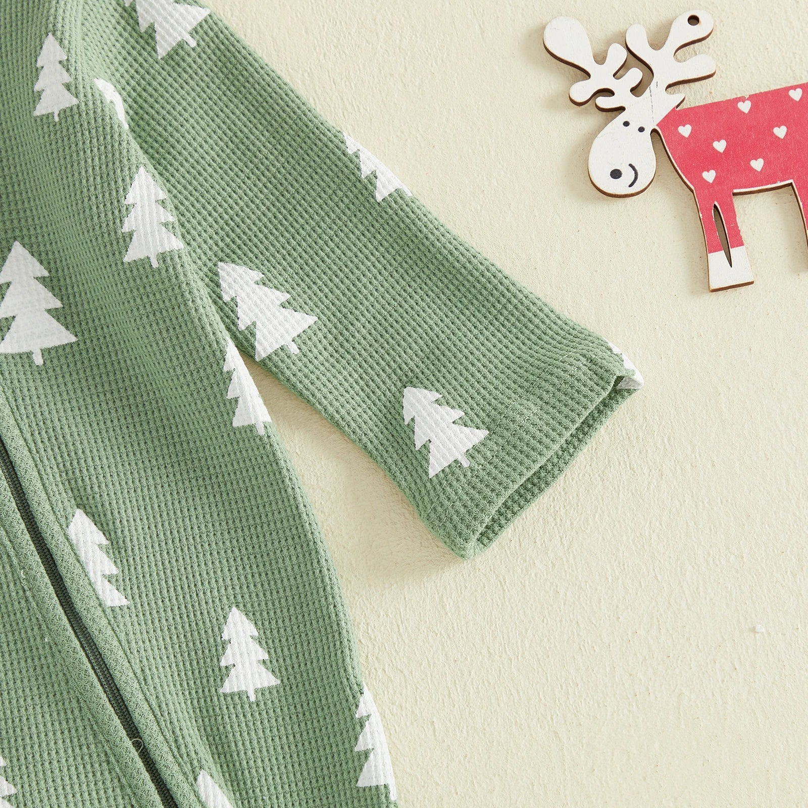 TREES Waffle Knit Jumpsuit