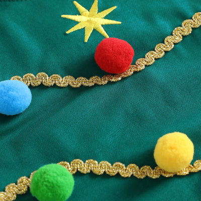 CHRISTMAS TREE Pompom Jumpsuit
