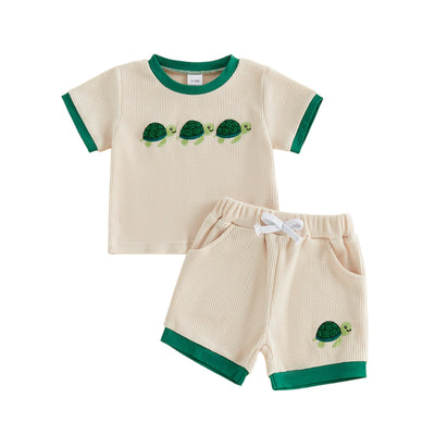 TURTLE Waffle Knit Outfit