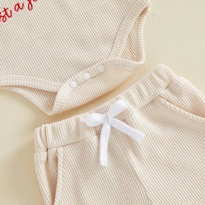JUST A JOLLY GOOSE Waffle Knit Outfit