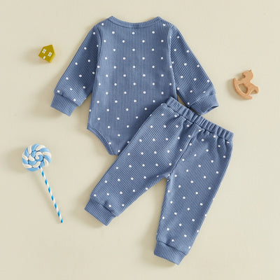 LITTLE BROTHER Polka Dot Outfit