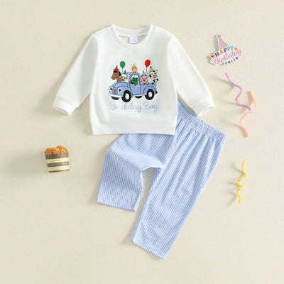 BIRTHDAY BOY Party Truck Outfit