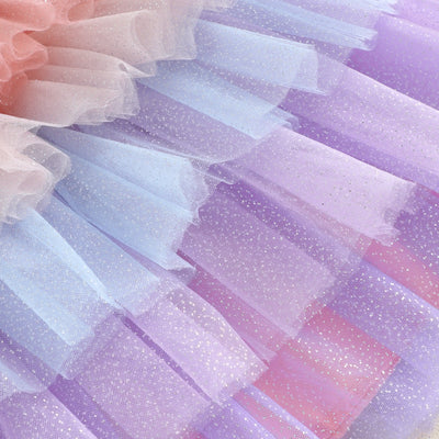 B*DAY GIRL Layered Tulle Dress