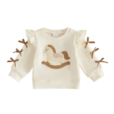 ROCKING HORSE Bowtie Sweatshirt