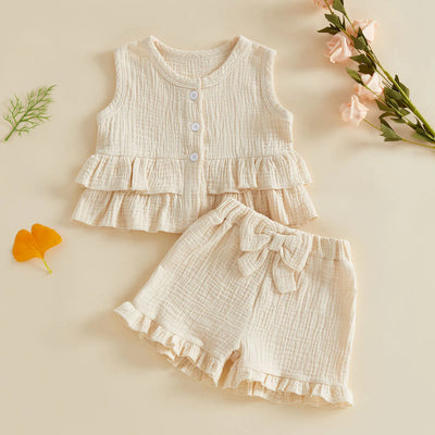 ZOEY Ruffle Bowtie Outfit