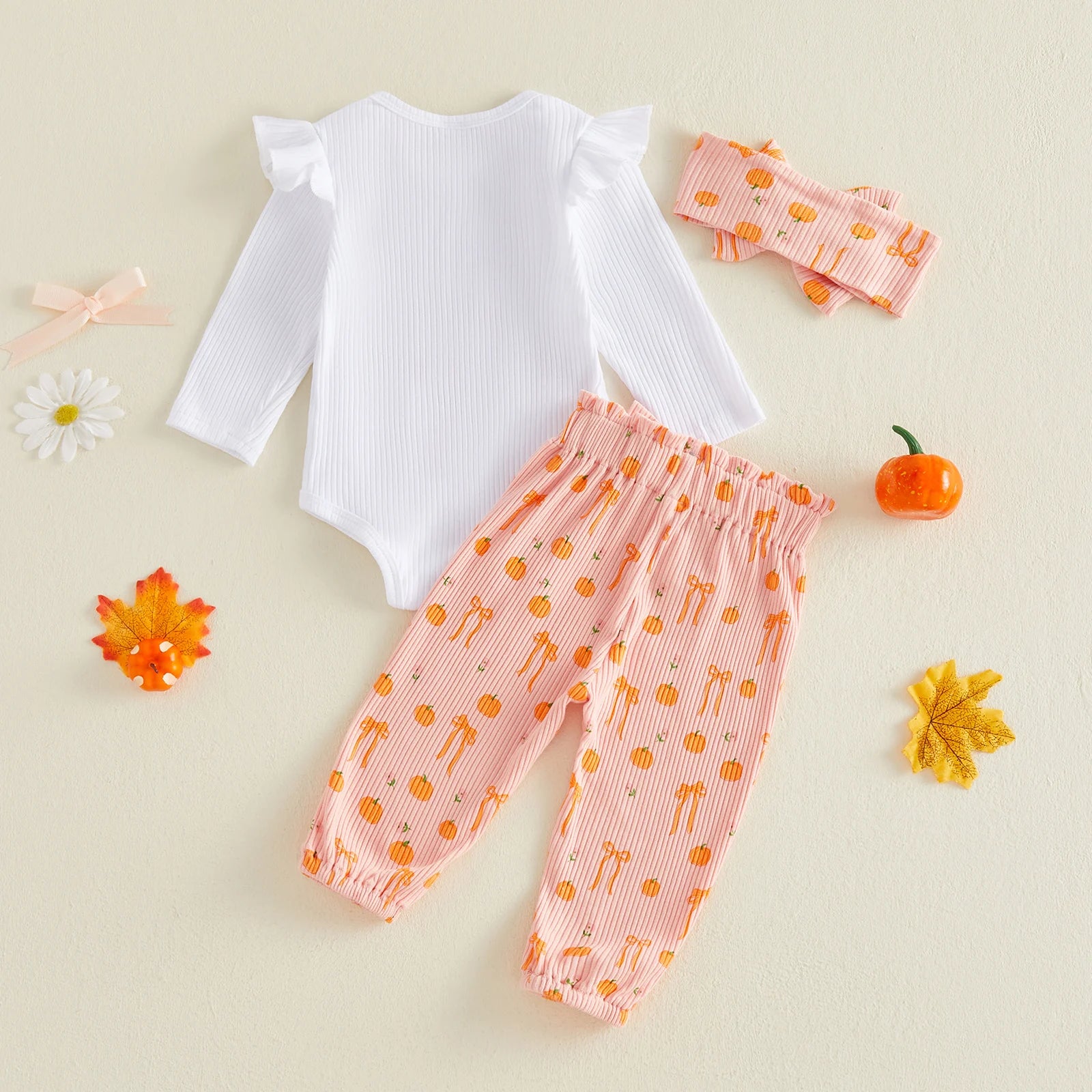 CUTEST LITTLE PUMPKIN Bowtie Outfit