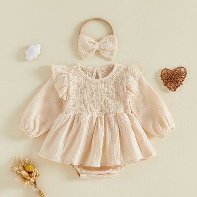 BETH Smocked Romper Dress