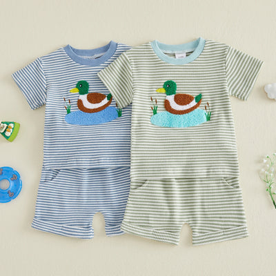 DUCK Striped Outfit