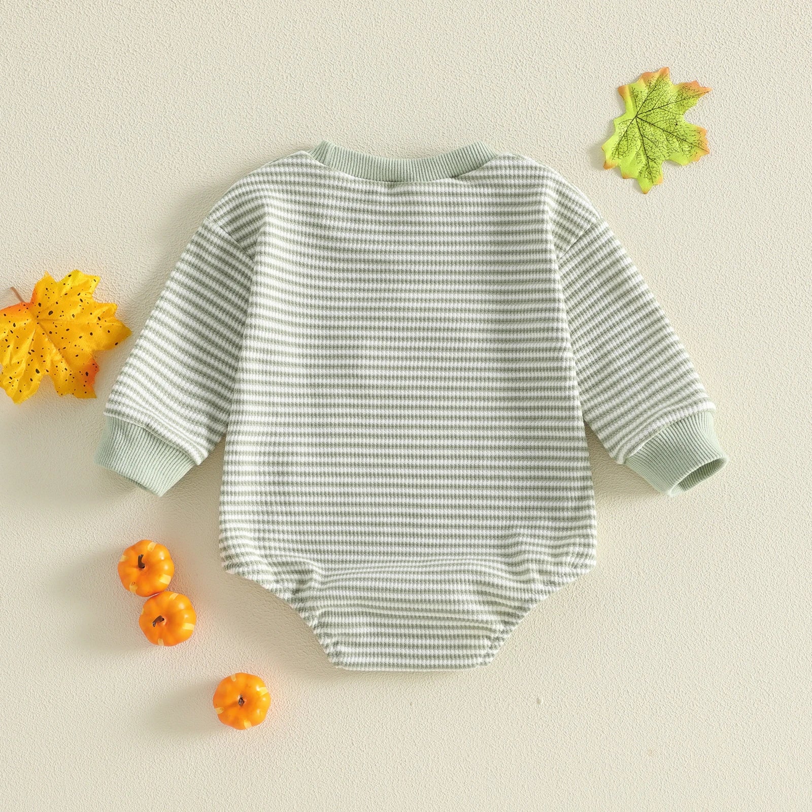 MY FIRST HALLOWEEN Striped Long-Sleeve Onesie