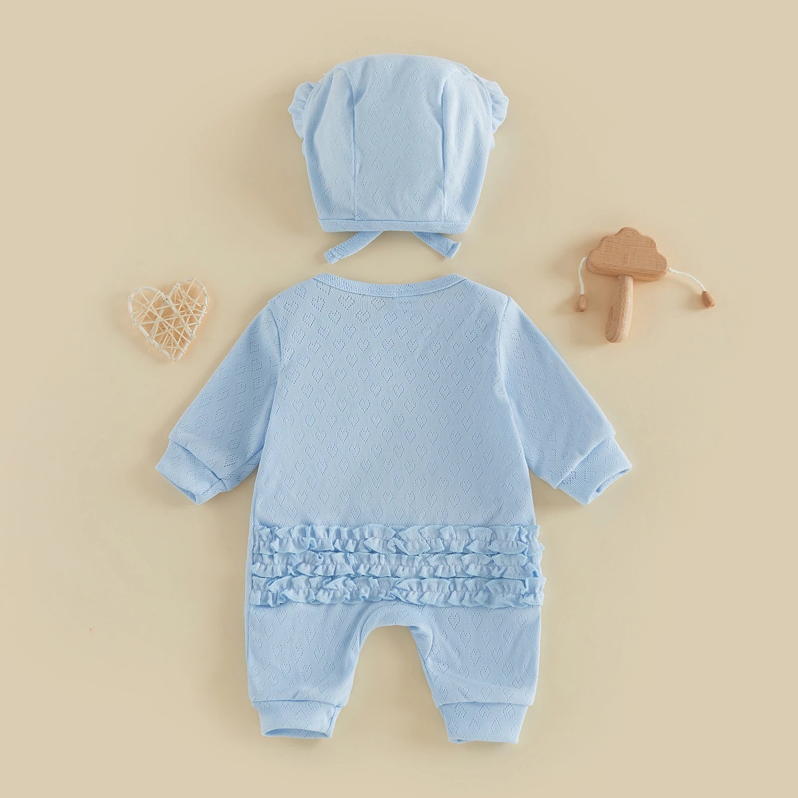 LITTLE LOVE Ruffle Jumpsuit