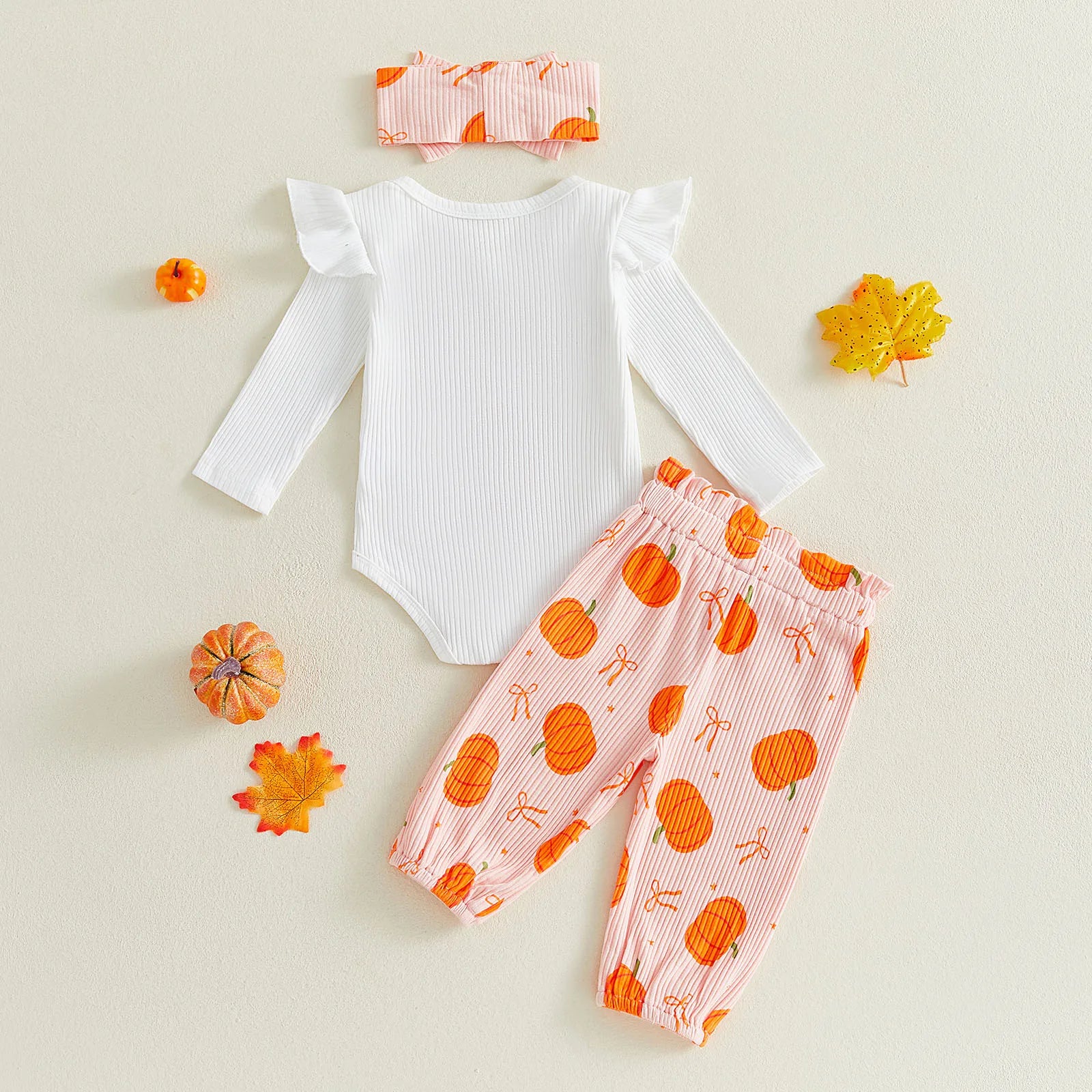 CUTEST LITTLE PUMPKIN Bowtie Outfit