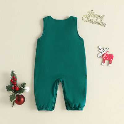 CHRISTMAS TREE Pompom Jumpsuit