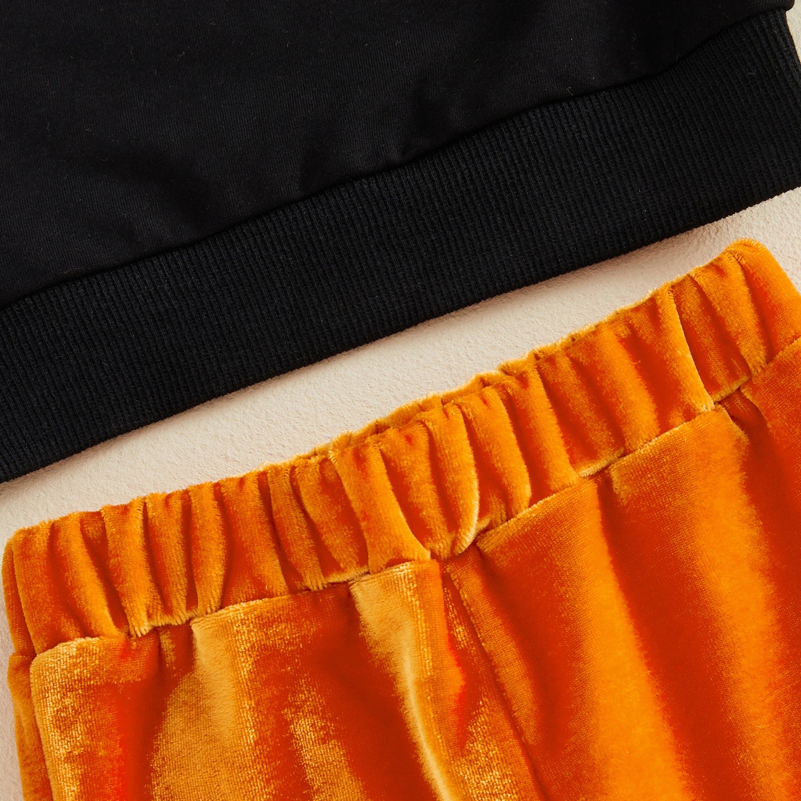 BOO Bowtie Bellbottom Outfit