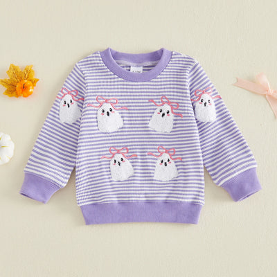 LITTLE BOO Striped Sweatshirt
