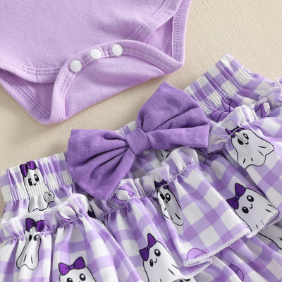 MY FIRST HALLOWEEN Ruffle Skirt Outfit