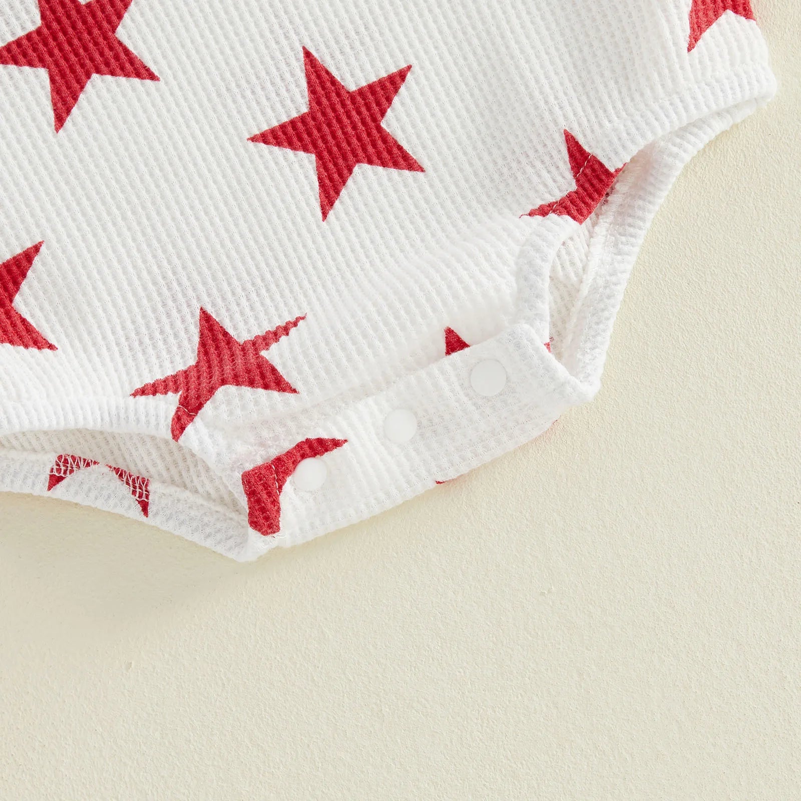 USA STAR White Romper