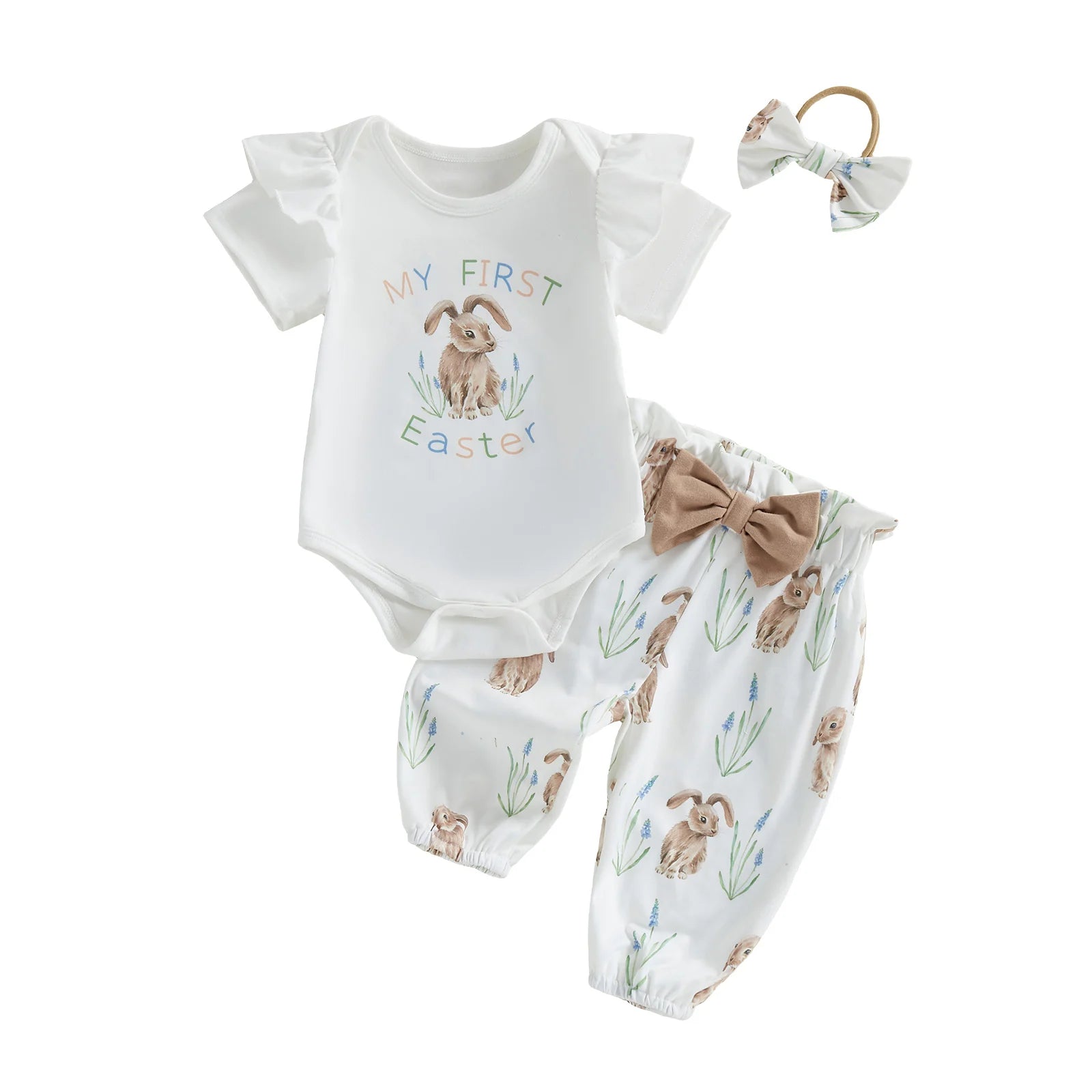 MY FIRST EASTER White Outfit