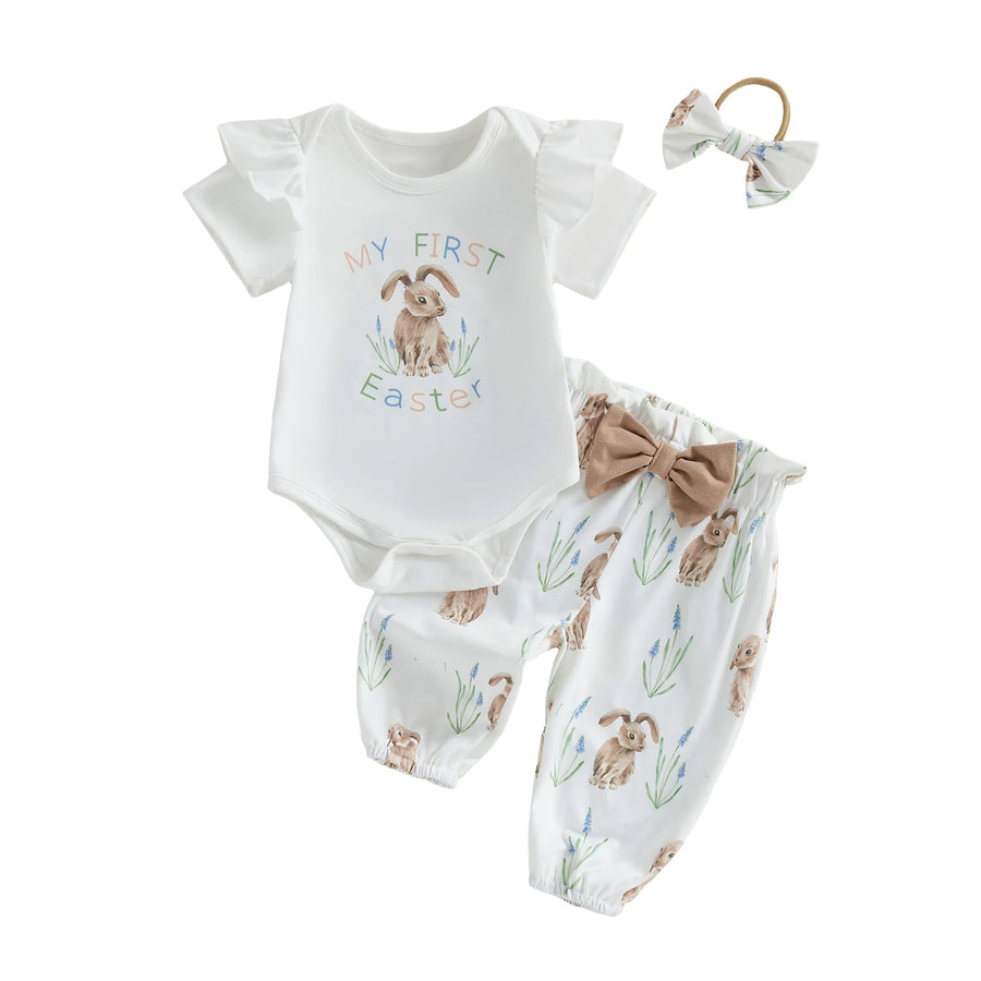 MY FIRST EASTER White Outfit