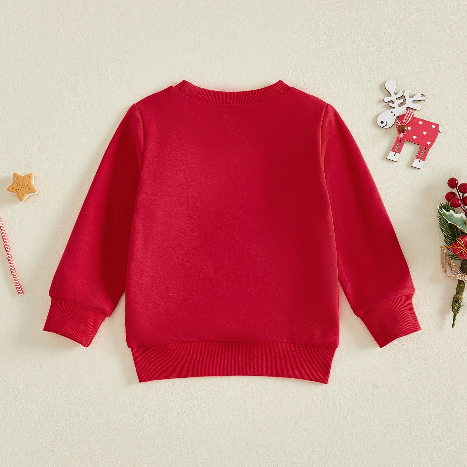 JOLLY HOLIDAYS Red Sweatshirt