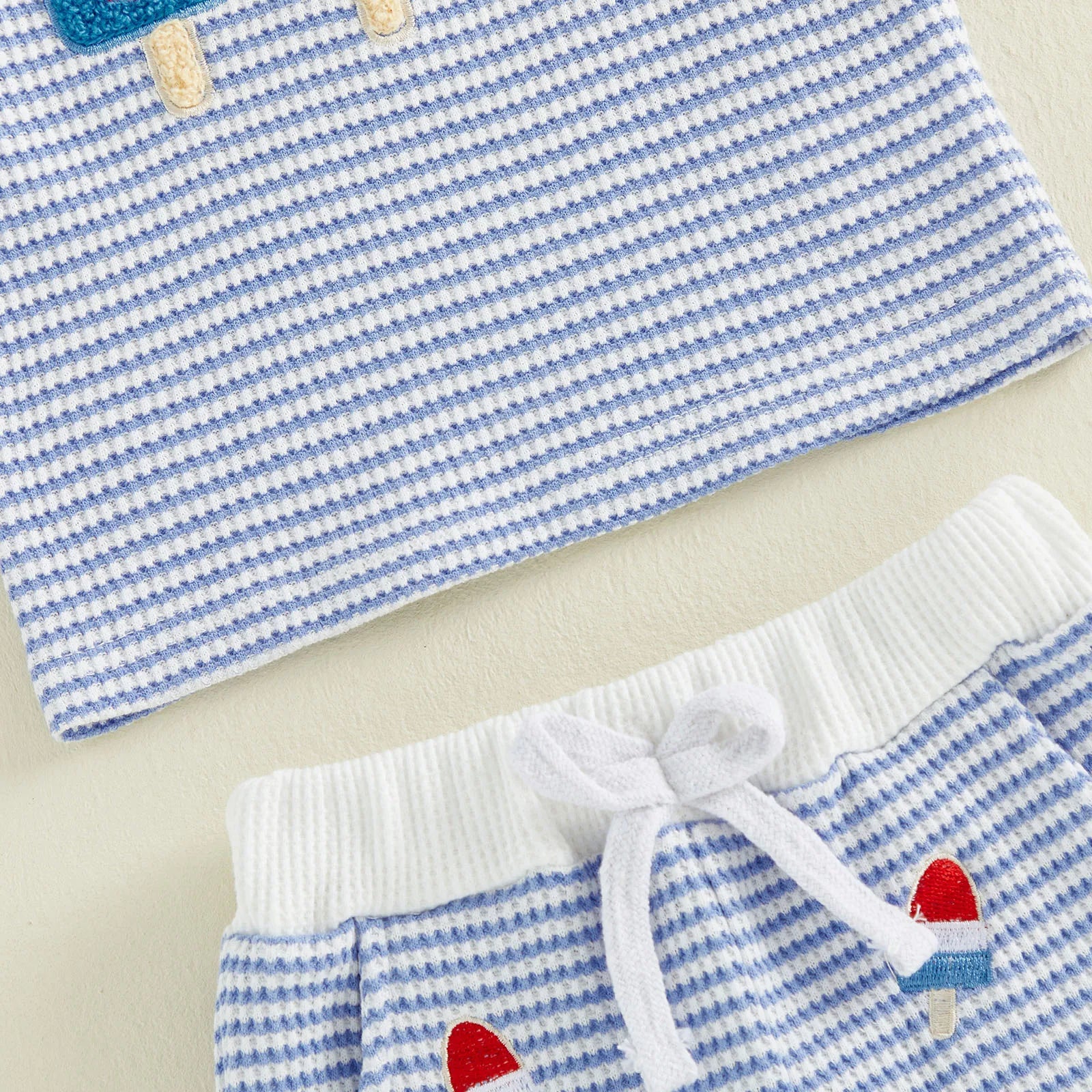 USA Popsicle Striped Outfit