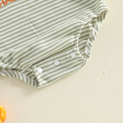 MY FIRST HALLOWEEN Striped Long-Sleeve Onesie