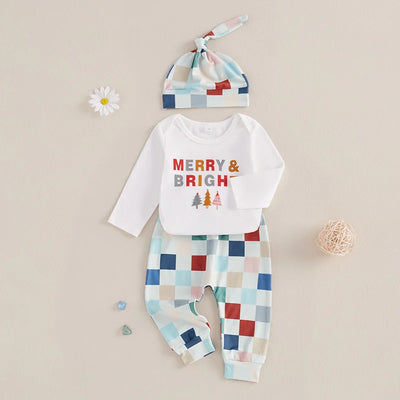 MERRY & BRIGHT Checkered Outfit