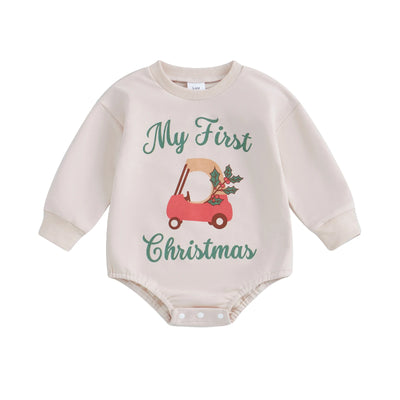 MY FIRST CHRISTMAS Romper