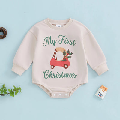 MY FIRST CHRISTMAS Romper