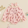 CANDY CANE Smocked Romper