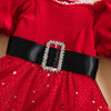 MISS CLAUS Sparkling Romper Dress