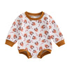 RUDOLPH & CANDY CANES Long-Sleeve Onesie