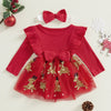 SPARKLING DEER Tutu Dress Romper