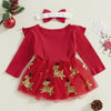 SPARKLING DEER Tutu Dress Romper