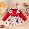 CHRISTMAS Overall Bowtie Dress