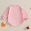 SANTA BABY Pink Long-Sleeve