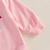 SANTA BABY Pink Long-Sleeve