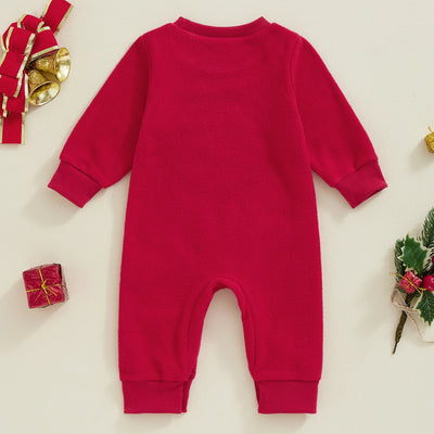 HAPPY SANTA Fleece Jumpsuit