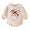 MERRY SANTA Long-Sleeve Onesie