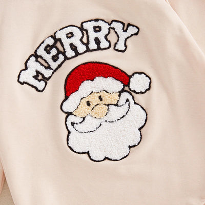 MERRY SANTA Long-Sleeve Onesie