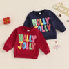 HOLLY JOLLY Sequin Sweatshirt