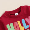 HOLLY JOLLY Sequin Sweatshirt